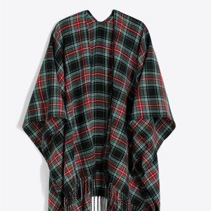 Draper James Oversized Scarf in Georgia Plaid